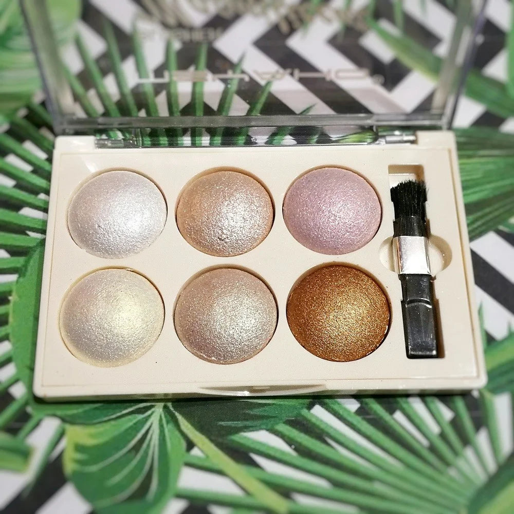 MSYAHO Baked Highlighter 6 Color