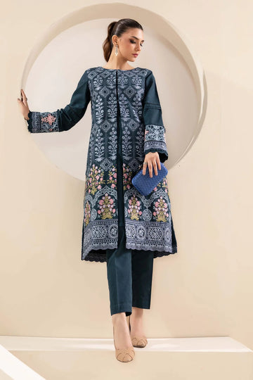 3 Piece Embroidered Khaddar Suit